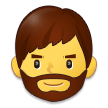 Person: Beard on Samsung One UI 4.0