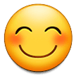 Smiling Face with Smiling Eyes on Samsung One UI 4.0