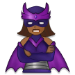 Woman Supervillain: Medium-Dark Skin Tone on Samsung One UI 4.0
