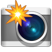 Camera with Flash on Samsung One UI 4.0 January 2022