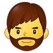 Man: Beard on Samsung One UI 5.0