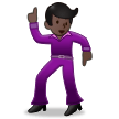 Man Dancing: Dark Skin Tone on Samsung One UI 5.0