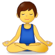 Man in Lotus Position on Samsung One UI 5.0