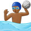 Man Playing Water Polo: Medium-Dark Skin Tone on Samsung One UI 5.0