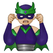 Man Supervillain: Medium-Light Skin Tone on Samsung One UI 5.0
