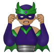 Man Supervillain: Medium Skin Tone on Samsung One UI 5.0