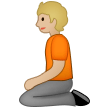 Person Kneeling: Medium-Light Skin Tone on Samsung One UI 5.0