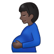 Pregnant Man: Dark Skin Tone on Samsung One UI 5.0