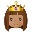 Princess: Medium Skin Tone on Samsung One UI 5.0