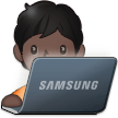 Technologist: Dark Skin Tone on Samsung One UI 5.0