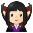 Woman Vampire: Light Skin Tone on Samsung One UI 5.0