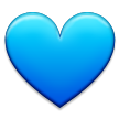 Blue Heart on Samsung TouchWiz 5.1
