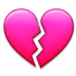 Broken Heart on Samsung TouchWiz 5.1