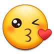 Face Blowing a Kiss on Samsung TouchWiz 5.1