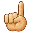 Index Pointing Up on Samsung Touchwiz 6.0
