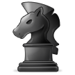 Black Chess Knight on Samsung TouchWiz 7.1