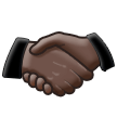 Handshake: Dark Skin Tone on Samsung TouchWiz 7.1
