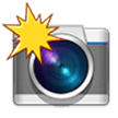Camera with Flash on Samsung Experience 8.0