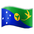 Flag: Christmas Island on Samsung Experience 8.0