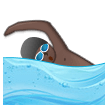 Man Swimming: Dark Skin Tone on Samsung Experience 8.0