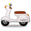 Motor Scooter on Samsung Experience 8.0