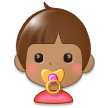 Baby: Medium Skin Tone on Samsung Experience 8.1