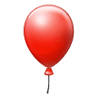 Balloon on Samsung Experience 8.1
