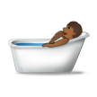 Person Taking Bath: Medium-Dark Skin Tone on Samsung Experience 8.1