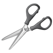 Scissors on Samsung Experience 8.1