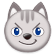 Cat with Wry Smile on Samsung Experience 8.1