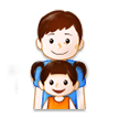 Family: Man, Girl on Samsung Experience 8.1