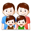 Family: Man, Man, Boy, Boy on Samsung Experience 8.1