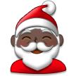 Santa Claus: Dark Skin Tone on Samsung Experience 8.1