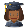 Woman Student: Medium-Dark Skin Tone on Samsung Experience 8.1