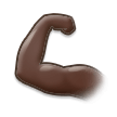 Flexed Biceps: Dark Skin Tone on Samsung Experience 8.1