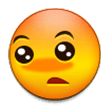 Flushed Face on Samsung Experience 8.1