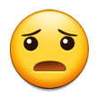 Frowning Face with Open Mouth on Samsung Experience 8.1