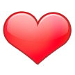 Red Heart on Samsung Experience 8.1