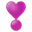 Heart Exclamation on Samsung Experience 8.1