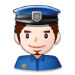Man Police Officer on Samsung Experience 8.1