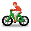 Man Biking: Medium-Light Skin Tone on Samsung Experience 8.1