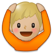 Man Gesturing OK: Medium-Light Skin Tone on Samsung Experience 8.1