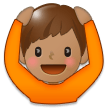 Man Gesturing OK: Medium Skin Tone on Samsung Experience 8.1