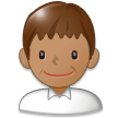 Man: Medium Skin Tone on Samsung Experience 8.1