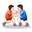 Men Wrestling on Samsung Experience 8.1