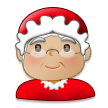 Mrs. Claus: Medium-Light Skin Tone on Samsung Experience 8.1
