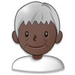 Old Man: Dark Skin Tone on Samsung Experience 8.1
