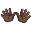 Open Hands: Dark Skin Tone on Samsung Experience 8.1
