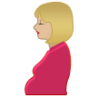 Pregnant Woman: Medium-Light Skin Tone on Samsung Experience 8.1