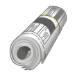 Rolled-Up Newspaper on Samsung Experience 8.1